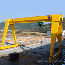 Easy operation electric lifting factory price hook single lift gantry crane